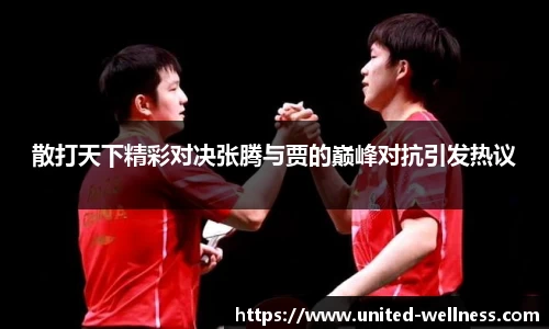散打天下精彩对决张腾与贾的巅峰对抗引发热议